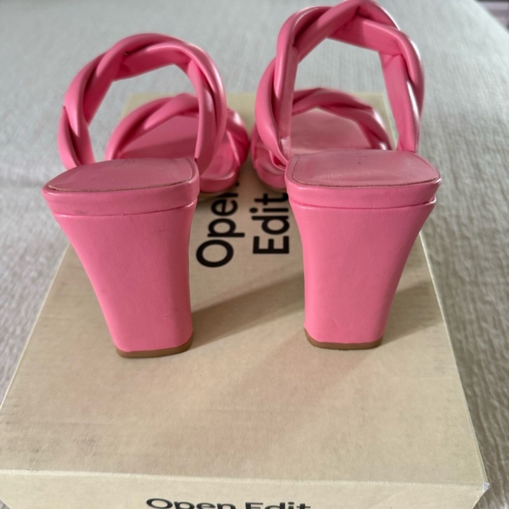 Open Edit Pink Heels - Picture 2 of 3